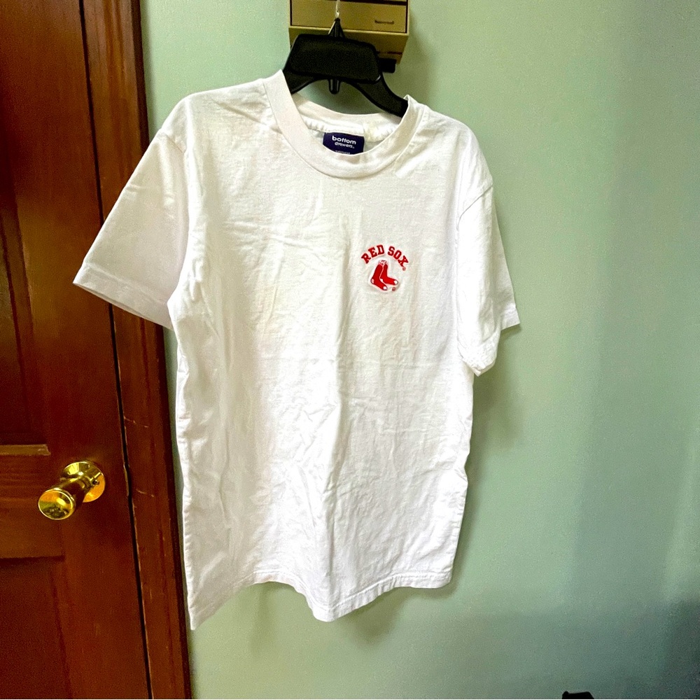 Women’s Bottom Drawers Sleepwear Cotton Embroidered Red Sox T-shirt